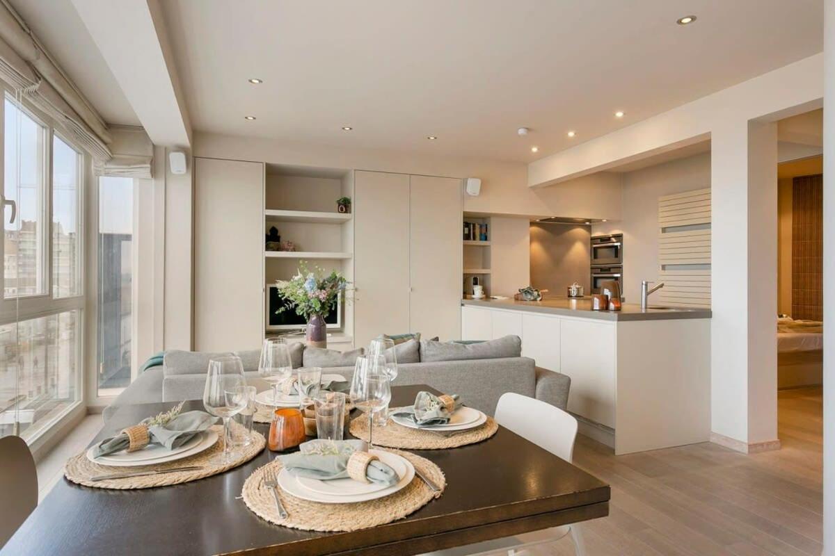 Huswell - Unique Apartment With Sea-View Near The Center Кнокке-Хейст Экстерьер фото